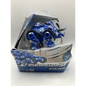 Armorsaurus Evolvers Cobalt Triceratops Transforming Dino Vehicle MGA Toy